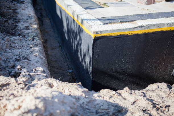 Professional Wet Basement Repair technician working in Center Line, MI